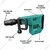 HI-MAX 11 Kg Demolition Hammer 1500W, 1300 BPM (IC-011D)